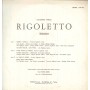 Giuseppe Verdi LP Vinile Rigoletto, Selezione / Cetra – LPS33 Nuovo