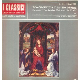Bach, Soli LP Vinile Magnificat In Re Magg., Cantata Nun Ist Das Heil Und Die Kraft / XAM4020 Bach, Soli LP Vinile Magnificat In Re Magg., Cantata Nun Ist Das Heil Und Die Kraft / XAM4020