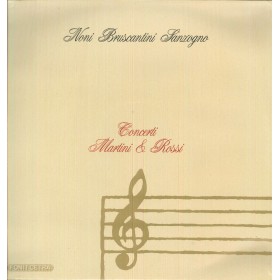 Carteri, Gobbi, Simonetto LP Vinile Concerti Martini E Rossi /  LMR5008 Sigillato Carteri, Gobbi, Simonetto LP Vinile Concerti Martini E Rossi /  LMR5008 Sigillato