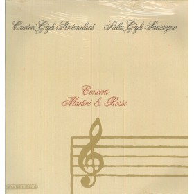 Carteri, Gigli, Antonellini, Stella, Sanzogno LP Vinile Concerti Martini E Rossi / LMR5005 Carteri, Gigli, Antonellini, Stella, Sanzogno LP Vinile Concerti Martini E Rossi / LMR5005
