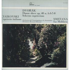 Dvorak, Ciaikovski, Smetana LP Vinile Danze Slave, Capriccio Italiano, La Moldava Dvorak, Ciaikovski, Smetana LP Vinile Danze Slave, Capriccio Italiano, La Moldava