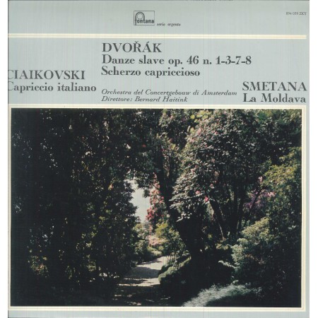 Dvorak, Ciaikovski, Smetana LP Vinile Danze Slave, Capriccio Italiano, La Moldava