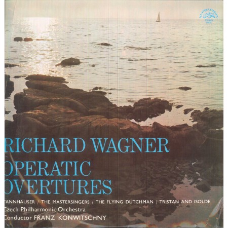 Wagner, Konwitschny LP Vinile Operatic Overtures / Supraphon – 50134 Nuovo