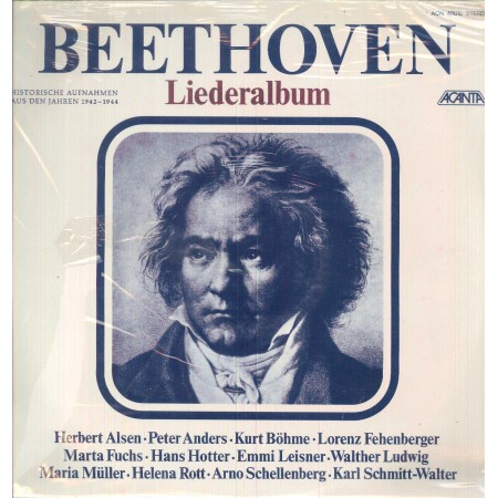 Beethoven LP Vinile Liederalbum / Acanta – ACN40010 Sigillato