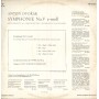 Isserstedt, Dvorak LP Vinile Symphonie No.V E Moll Op.95 / TR10012 Nuovo
