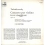 Tchaikowsky, Pauk LP Vinile Concerto Per Violino In Re Maggiore Op. 35 / Somerset –  SFRAL116 Nuovo