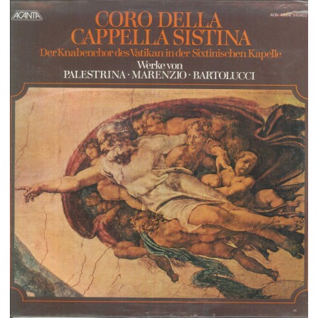 Coro Cappella Sistina LP Vinile Knabenchor Des Vatikan In Der Sixtinischen Kapelle