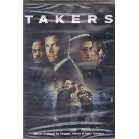 Takers DVD John Luessenhop / Sigillato 8013123036483 Takers DVD John Luessenhop / Sigillato 8013123036483