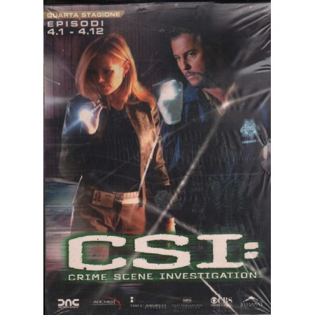 CSI - Crime Scene Investigation Stag. 04 Ep. 01-12 DVD Various / Sigillato 8026120177479