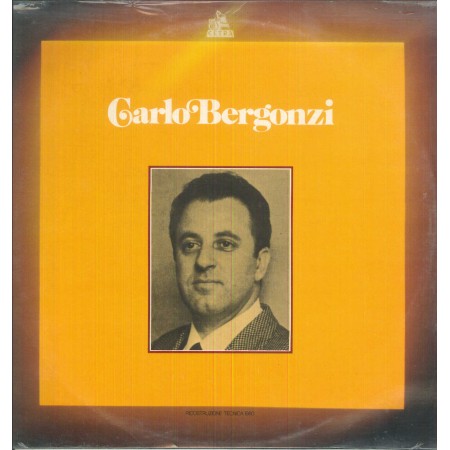 Carlo Bergonzi LP Vinile Omonimo, Same / Cetra – LPO2061 Sigillato