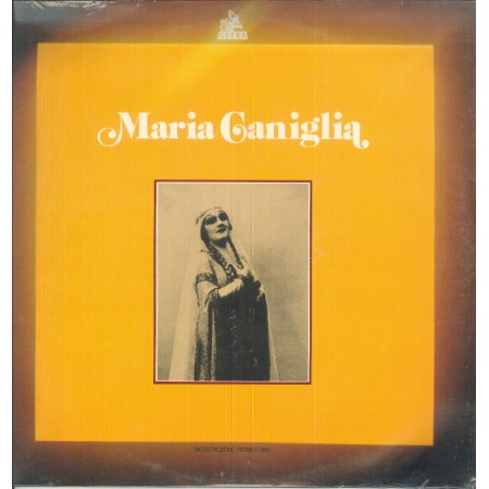 Maria Caniglia LP Vinile Omonimo, Same / Cetra – LPO2006 Sigillato