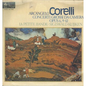 Corelli, Kuijken LP Vinile Concerti Grossi Da Camera Opus 6, 9,12 / HMI73096 Sigillato Corelli, Kuijken LP Vinile Concerti Grossi Da Camera Opus 6, 9,12 / HMI73096 Sigillato