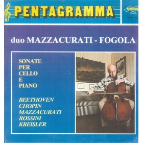 Duo Mazzacurati Fogola LP Vinile Sonate Per Cello E Piano / PEN75002 Sigillato Duo Mazzacurati Fogola LP Vinile Sonate Per Cello E Piano / PEN75002 Sigillato