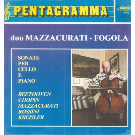 Duo Mazzacurati Fogola LP Vinile Sonate Per Cello E Piano / PEN75002 Sigillato
