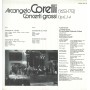 Corelli, Kuijken LP Vinile Concerti Grossi Opus 6, 1, 4 / HMI73029 Nuovo