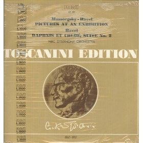 Ravel, Mussorgsky LP Vinile Pictures At An Exhibition, Daphinis Et Chloe, Suite /AT107 Ravel, Mussorgsky LP Vinile Pictures At An Exhibition, Daphinis Et Chloe, Suite /AT107