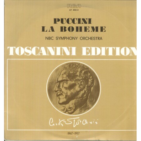 Puccini, Toscanini LP Vinile La Bohème / RCA – AT203 Nuovo