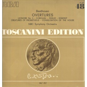 Beethoven, Toscanini LP Vinile Overtures / RCA – AT136 Nuovo Beethoven, Toscanini LP Vinile Overtures / RCA – AT136 Nuovo