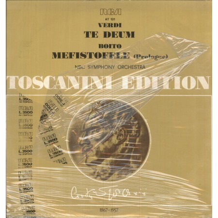 Verdi, Boito LP Vinile Te Deum / Mefistofele / RCA – AT131 Sigillato