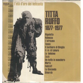 Titta Ruffo LP Vinile L'Età D'Oro Del Belcanto, 1877-1977 / RCA – VL47215 Sigillato Titta Ruffo LP Vinile L'Età D'Oro Del Belcanto, 1877-1977 / RCA – VL47215 Sigillato