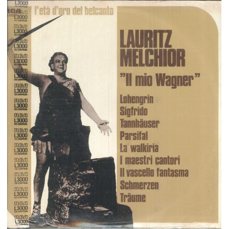 Lauritz Melchior LP Vinile Il Mio Wagner / RCA – VL47217 Sigillato