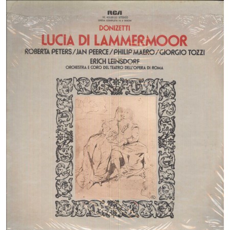 Donizetti, Coro Del Teatro Opera Di Roma LP Vinile Lucia Di Lammermoor / RCA – VL43538