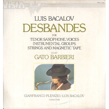 Luis Bacalov LP Vinile Desbandes / RCA – TPL11149 Nuovo