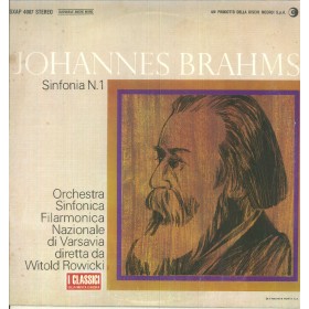 Brahms, Rowicki LP Vinile Sinfonia No. 1 / Ricordi – SXAP4087 Nuovo Brahms, Rowicki LP Vinile Sinfonia No. 1 / Ricordi – SXAP4087 Nuovo