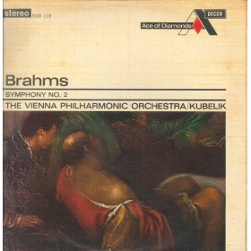 Brahms, Kubelik LP Vinile Symphony No. 2 In D Major, Op.73 / SDD118 Nuovo Brahms, Kubelik LP Vinile Symphony No. 2 In D Major, Op.73 / SDD118 Nuovo