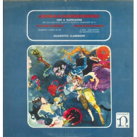 Schoenberg, Webern, Stravinsky LP Vinile Ode A Napoleone / Quartetto D'Archi / SXNO4228 Nuovo Schoenberg, Webern, Stravinsky LP Vinile Ode A Napoleone / Quartetto D'Archi / SXNO4228 Nuovo