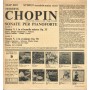 Chopin, Ekier LP Vinile Il Pianoforte DI Chopin - Sonate N.1 Op.35 E N.2 Op.58 / Ricordi – SXAP4110 Nuovo