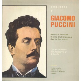 Giacomo Puccini LP Vinile Dedicato A Giacomo Puccini / Decca – ECSI235 Nuovo Giacomo Puccini LP Vinile Dedicato A Giacomo Puccini / Decca – ECSI235 Nuovo