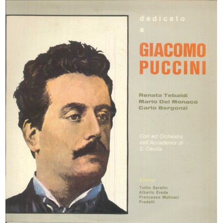 Giacomo Puccini LP Vinile Dedicato A Giacomo Puccini / Decca ‎– ECSI235 Nuovo