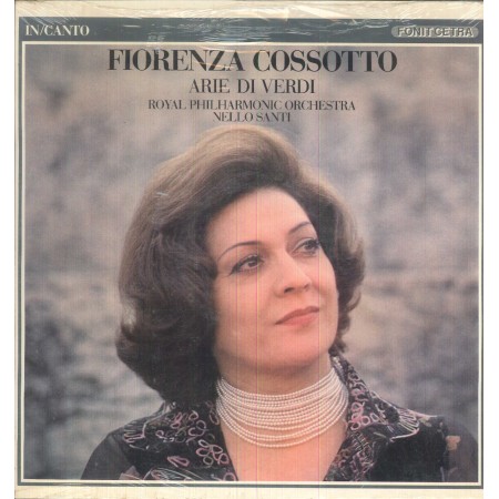 Fiorenza Cossotto, Santi LP Vinile Arie Di Verdi / Cetra – LC9003 Sigillato