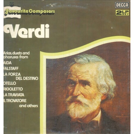Giuseppe Verdi LP Vinile Favourite Composers: Verdi / Decca – OCSI1213  Nuovo