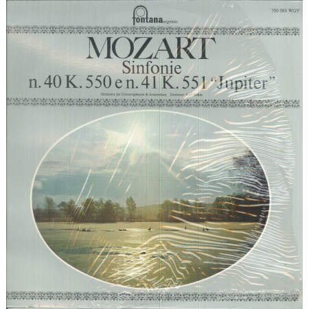 Mozart, Bohm LP Vinile Sinfonie Nr. 40 G Moll KV 550 / Nr. 41 C Dur Jupiter / 700068WGY