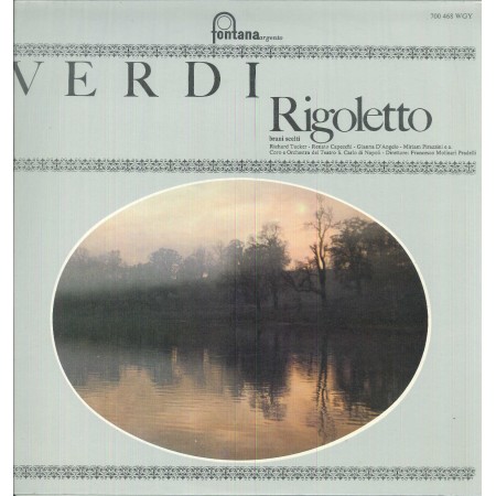 Giuseppe Verdi LP Vinile Rigoletto / Fontana – 700468WGY Nuovo