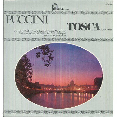 Puccini, Stella, Poggi, Taddei, Serafin LP Vinile Tosca Brani Scelti / 700470WGY Nuovo