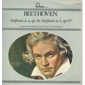 Beethoven, Konwitschny LP Vinile Sinfonia No. 4, 5 Op. 60, 67 / Fontana – 700141WGY Beethoven, Konwitschny LP Vinile Sinfonia No. 4, 5 Op. 60, 67 / Fontana – 700141WGY