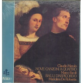 Merulo, Facoli LP Vinile Nove Canzoni A Quattro / Balli D'Arpicordo / ITL70068