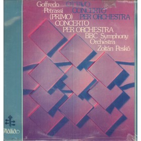 Petrassi, Pesko LP Vinile Ottavo E Primo Concerto Per Orchestra / Italia – ITL70009 Petrassi, Pesko LP Vinile Ottavo E Primo Concerto Per Orchestra / Italia – ITL70009