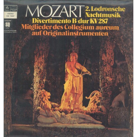 Mozart LP Vinile 2. Lodronsche Nachtmusik - Divertimento B-Dur KV287 / HMI73087 Sigillato