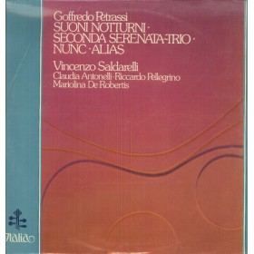 Petrassi, Saldarelli LP Vinile Suoni Notturni, Seconda Serenata Trio, Nunc, Alias / ITL70058 Petrassi, Saldarelli LP Vinile Suoni Notturni, Seconda Serenata Trio, Nunc, Alias / ITL70058