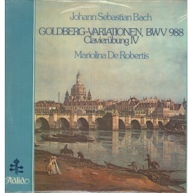 Bach, De Robertis LP Vinile Goldberg Variationen Clavierubung IV BWV 988 / ITL70059 Bach, De Robertis LP Vinile Goldberg Variationen Clavierubung IV BWV 988 / ITL70059