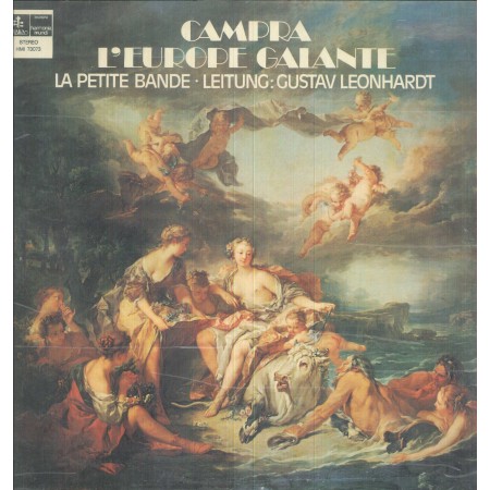 Campra, La Petite Bande, Leonhardt LP Vinile L'Europe Galante / HMI73073 Sigillato