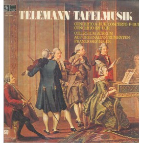 Telemann, Collegium Aureum LP Vinile Concerto A-Dur, F-Dur, Es-Dur / HMI73067 Sigillato Telemann, Collegium Aureum LP Vinile Concerto A-Dur, F-Dur, Es-Dur / HMI73067 Sigillato