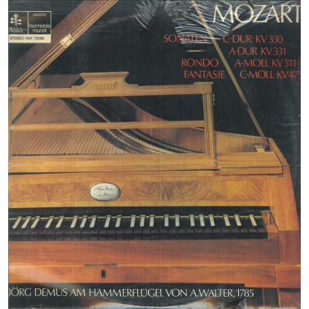 Demus, Mozart LP Vinile Sonaten / Rondo / Fantasie / HMI73066 Sigillato