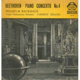 Beethoven, Backhaus LP Vinile Piano Concerto N. 4 / Ace Of Clubs – ACL36 Nuovo Beethoven, Backhaus LP Vinile Piano Concerto N. 4 / Ace Of Clubs – ACL36 Nuovo