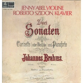 Abel, Szidon, Brahms LP Vinile Zwei Sonaten / Harmonia Mundi – HMI73093 Sigillato Abel, Szidon, Brahms LP Vinile Zwei Sonaten / Harmonia Mundi – HMI73093 Sigillato