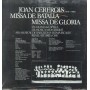 Joan Cererols LP Vinile Missa De Batalia, Missa De Gloria / HMI73095 Sigillato